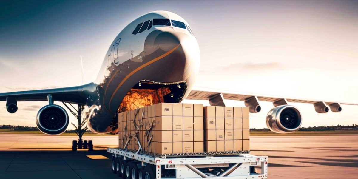 Airplane | Courier Boxes | Location Pin